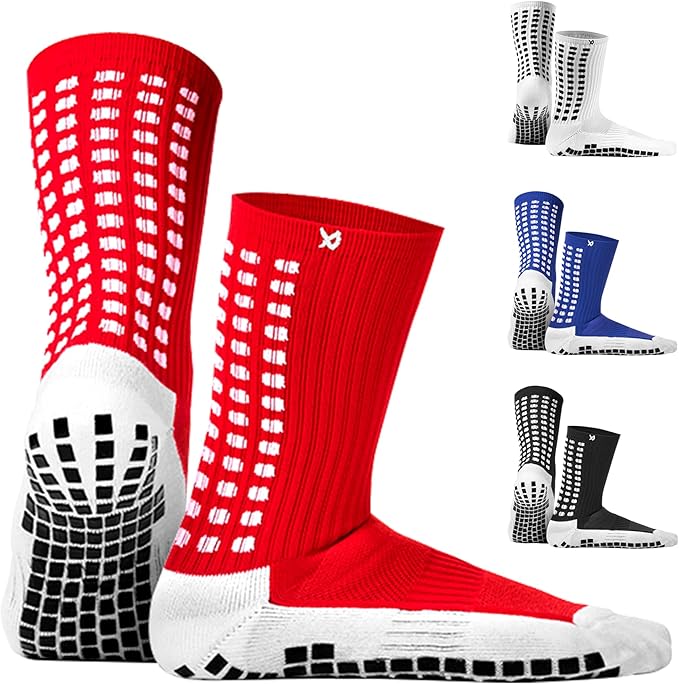 SOCCER Grip Socks (3 pairs)